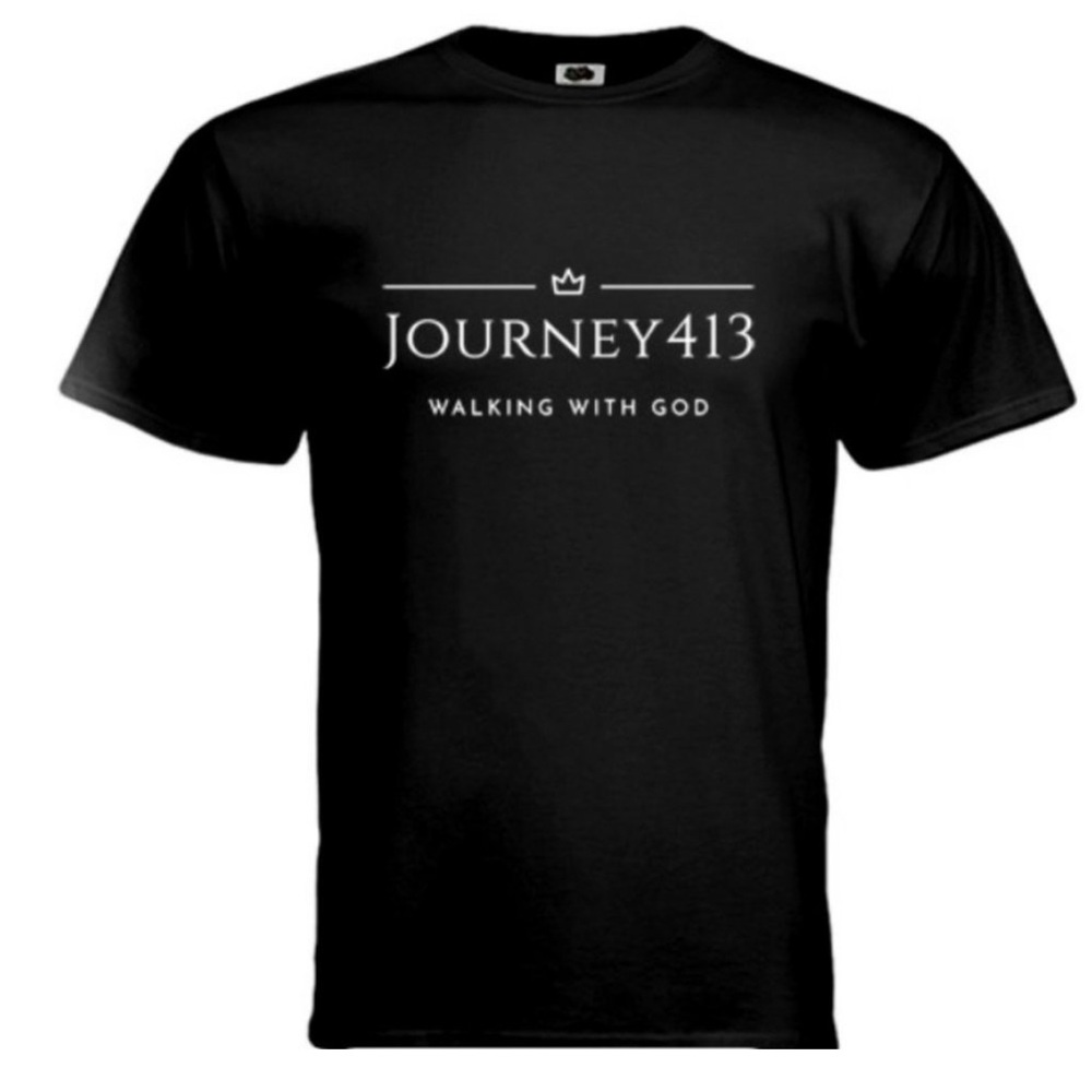 Journey413 Black T-Shirt and Accessories Set 3pcs - Picture 5 of 5